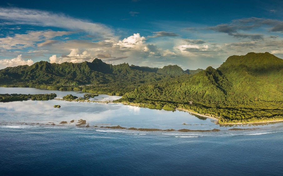 Mount Finkol, Kosrae Island, Micronesia
